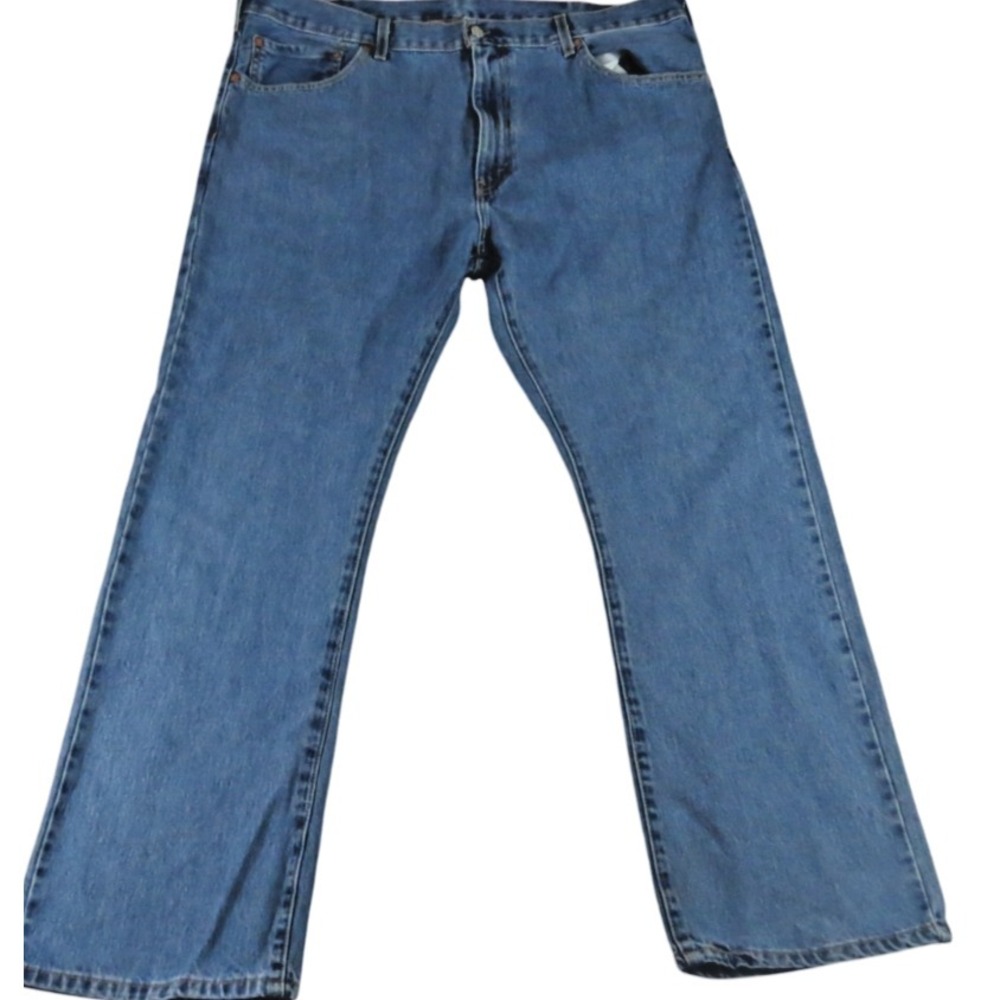 Levi Strauss Levi's 517 Blue Denim Bootcut Jeans Medium Wash 40x32 Red Tab Men